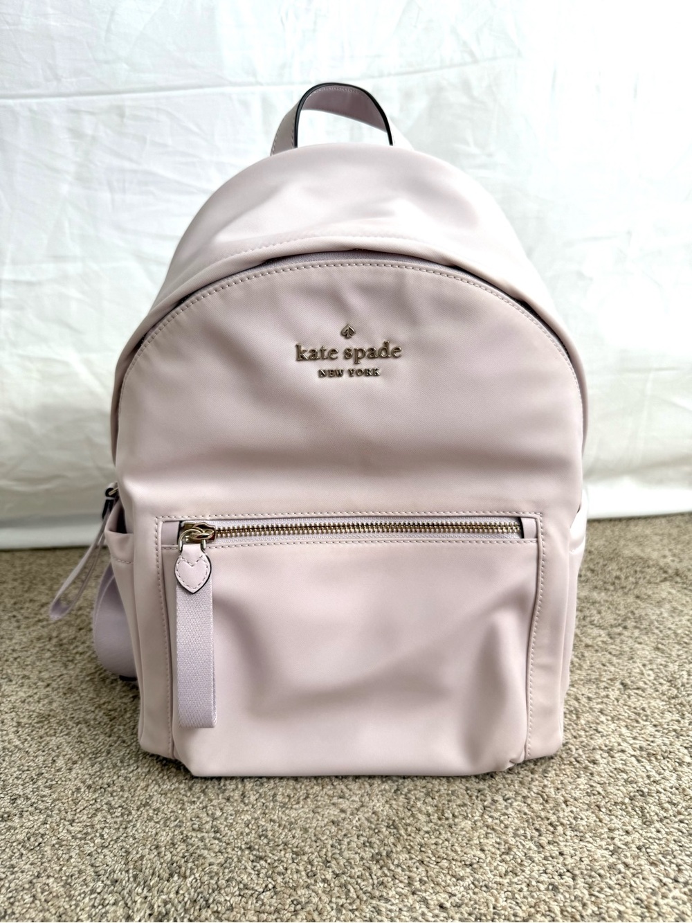 NWOT Kate Spade Lilac Moon Chelsea Little Better Medium Nylon Backpack